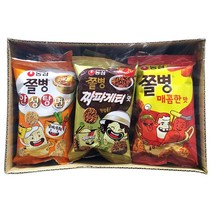농심 쫄병스낵 모음 3종 15봉 1.2Kg 쫄병부대 라면과자, 1박스