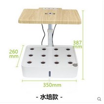 콩나물 재배기 키우기 모종판 채소키우는기계 실내 토양 재배 꽃 냄비 LED 스마트 야채 농업 장비 수경 식물 묘목 심기 상자 선물 디어, [05] AU, [01] Hydroponic