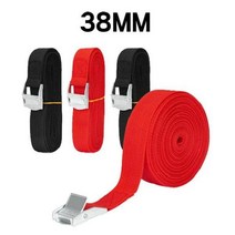 [SJ] 38mm 화물고정벨트 오토바이 짐차 화물차 3m 5m ( SJ02 / 90000EA ), 38mm 레드 3M