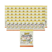 길림양행 HBAF 군옥수수맛아몬드 10g 60개, 군옥수수맛 아몬드 10g x 60개.NA