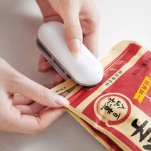 과자봉지 비닐 PVC필름 접착기 실링기 가정용 업소용 밀봉기 미니 패키지 밀봉 기계 휴대용 가방 클립 손 압력 전기 열 밀봉 기계 식품 스낵 보관 밀봉 가방 클립, 없음