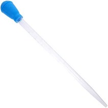 어항청소 bcoath tube cube mini disposable pipe cleaning cleaner water changer changing for aquarium, 46x5.5cm, 파란색