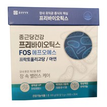 종근당건강 프리바이오틱스 FOS (5g x 60포), 60개입, 5g