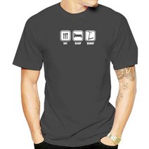 Men Clothing Eat Sleep Scoot Push Stunt Funny T Shirt 코튼 반팔 티셔츠 탑스 Camiseta 남성 의류, 04 Men grey_06 XL