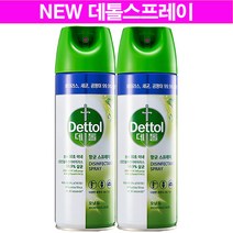 데톨 항균 스프레이 450ml 모닝 듀 2개, 450ml 6개