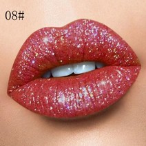립글로즈 립틴트 립밤 립라이너 잘 지워지지 않는 착색 타투 립스틱 틴트 18 컬러 매트 투 샤이니 글리터 리퀴드 샤이니 립글로스 다이아몬드 워터프루프 롱 라스팅 펄 립글로스 립, 8