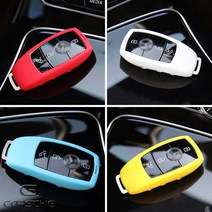 [카르쉐] 벤츠 풀체인지 A클래스 W177 V177 더뉴CLA C118 A220 250 스마트키 케이스 키홀더 악세사리 차키커버 실리콘 키케이스, 벤츠 A클래스 전용, 블랙