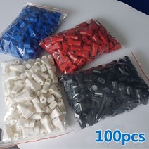 출퇴근기록기 얼굴인식 근태 지문 인식기 100pcs EAS 보안 Euroslot 후크 중지 잠금 다양 한 소매에 대 자, 06 4mm Red