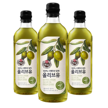 백설 스페인산 압착 올리브유, 6개, 900ml
