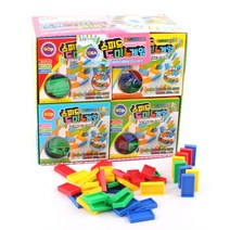 스피드 도미노게임40pcs(12개입)-블록 완구 장난감 보드게임, 단품