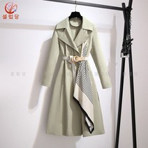 셀럽당 봄가을 트렌치코트 미디 여성 패션 캐주얼 코트+무료배송