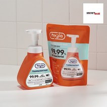 99.99% 하이지아 핸드워시 유칼립투스 350ml 리필 / 손세정제 거품형, 2.핸드워시 페퍼민트 350ml 리필