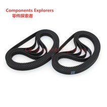 2GT 타이밍 벨트 852 860 900 930 950 976 1000 1040 1100 1110 1136mm 길이 3.5mm 6mm 9mm 너비 GT2 폐쇄 루프 고무 3D, [03] 2GT-9mm (1pcs), [09] 1100mm