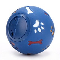 디에스펫 강아지 노즈워크 장난감 발바닥볼 간식공 대형, 블루