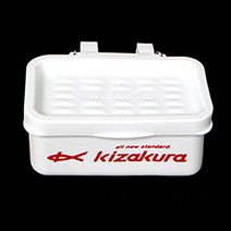 [키자쿠라] 미끼통 (화이트/레드), (화이트)