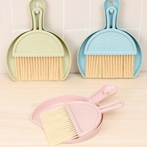 스마일 미니 빗자루 쓰레받기 세트 초등학생 준비물 새학기 준바, 03 스마일 미니 빗자루 세트 블루