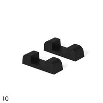 3D 플로팅 그림 프레임 그림자 상자 보석 디스플레이 스탠드 링 펜던트 홀더 보호 보석 프리젠 테이션 케이스 보석 디스플레이 스탠드 링 펜던트 홀더, 10 Black-square base