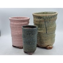 우암 국산 수제화분 물레 컬러 긴화분 다육 도자기화분, 12번 금빛블랙