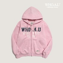 후아유 [NC충장] 시그니처 패치 후드집업 (노기모/오버핏) WHMZD1211U25PINK > 판매율 1위!!< 신상입고 박스핏 후드집업 넉넉한 사이즈