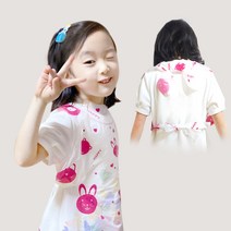 에버크린팩 어린이 일회용 앞치마, 300매, 핑크