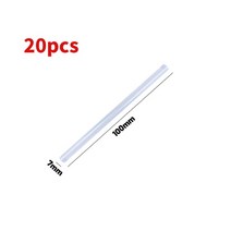 글루건 40w 핫 멜트 글루 건 7mm 스틱 산업용 미니 열 전기 온도 도구, 20개 7x100mm, 05 20pcs 7x100mm