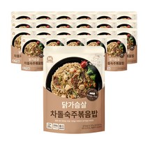 미트리 닭가슴살 볶음밥 스탠딩 차돌숙주 250g, 닭가슴살 볶음밥 스탠딩 차돌숙주 250g 24팩