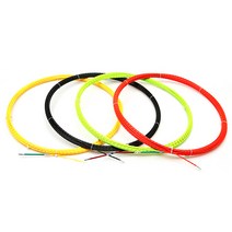 동산 국산 PVC 요비선 1선 15M Φ3.7mm 전선인입공구 전기케이블 와이어 통신 배선작업용, 야광적색