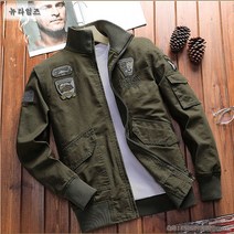 뉴타임즈 남성 이글 밀리터리 항공점퍼 A24