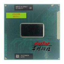 인텔 펜티엄 2020M 2020M SR0U1 SR0VN SR184 2.4 GHz 듀얼 코어 듀얼 스레드 CPU 프로세서 2M 35W 소켓 G2, 한개옵션0