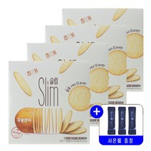 해태제과 구운감자슬림 240gx12개 묶음행사+사은품증정, 4통, 240g