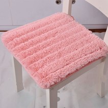 식탁의자방석 쿠션 벤치 차량용 사무실 소파 두꺼운 얇은 원형 새로운 솔리드 컬러 플러시 겨울 홈 다이닝 의자 부드러운 편안한 학생 패드 스퀘어 미끄럼 방지 매트