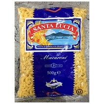 산타루치아 파스타면 마카로니 식자재 (500gX2sack), 1