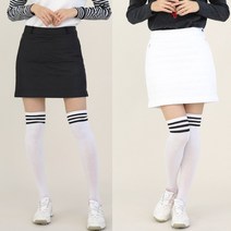포근한 겨울여성골프치마 JINYGOLF 하트 패딩스커트