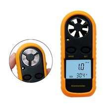 휴대용 풍속계 게이지 미터 30 메터/초 LCD 디지털, 한개옵션0