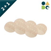 발편하게 3쌍 앞꿈치 풋 쿠션 발바닥 패드 지간신경종 깔창 하이힐, 검정색(3쌍), 1개