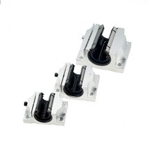 선형 tbr16uu tbr20uu tbr25uu tbr30uu 16mm 볼 베어링 지원 블록 3d 프린터 부품 레일 용 cnc 라우터, 1pc TBR25UU
