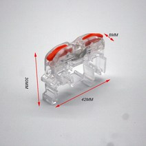 딘 레일 미니 고속 와이어 케이블 커넥터 범용 컴팩트 도체 스프링 스플라이싱 배선 푸시 in 터미널 블록, [03] 211T, [01] 5PCS