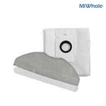 샤오미 로봇청소기 미홀 M8 Lite 전용 부속품 / 소모품 / 액세서라 / 더스트백 / 다회용물걸레 / 일회용 물걸레, 더스트백 10개