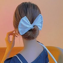 당고머리 와이어 똥머리 납작뒤통수 커버
