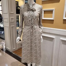 BCBG 비씨비지 가을23 베일 프린트 원피스 B3C8O623