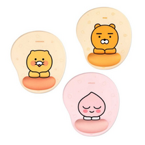 카카오프렌즈 손목 쿠션 마우스 패드 / 손목받침 손목보호 겔타입 마우스패드, 춘식이(베이지), 1개
