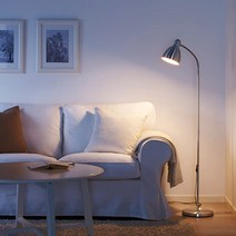 LED 장스탠드 스피아노 장스탠드조명 스텐드 스탠드 화이트 ＋ 전구