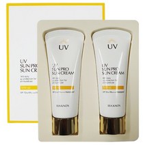 이자녹스 UV 선 프로 365 데일리 커버 선 듀오 세트 (70ml+70ml) (SPF50+ PA+++)