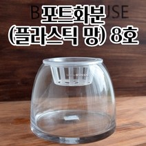 포트화분 8호 수경재배화분 난화분 플라스틱 매쉬화분