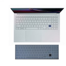 삼성 갤럭시북 이온 NT950XCJ 노트북 키스킨 키커버 키보드스킨 키덮 실리콘키스킨 W66D11E, 1