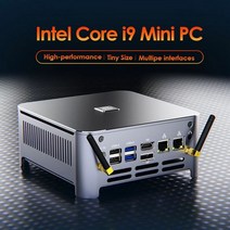 2022 TOPTON-미니 PC 윈도우즈 11/10 코어 i9 10980HK 10880H 2 * DDR4 M.2 NVME TPM2.0 Lan 베어본 PC DP HDMI HTPC, CN, i9-10980HK + UK, 64GB DDR4 1TB NVMe