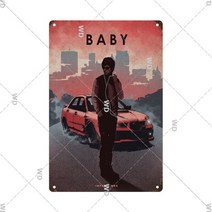 자동차 경주 메탈 사인 레트로 빈티지 주석 장식 트 벽 플라크 스티커 펍 클럽 바 차고, 20x30cm, WB1920