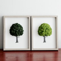 앨빈디자인 스칸디아모스 액자 1호 인테리어 9colors, Purple (보라)