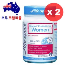 라이프스페이스 호주직구 유로젠 여성유산균 크랜베리 60캡슐 호주코알라몰, 60정, 3개