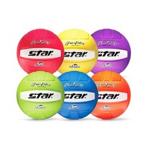 스타 배구공 폼 발리볼 CB834 안전배구공 피구공, 옐로우